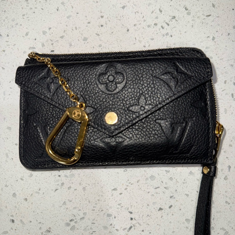 Black Louis Vuitton Recto Verso wallet - Picture 2 of 12